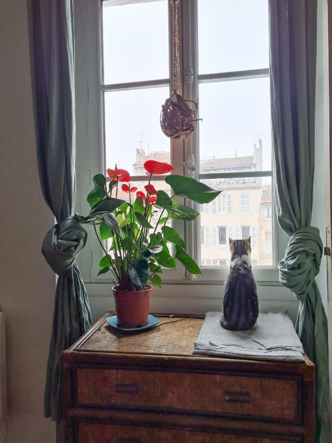 Jolie Chambre Dans Appartement Cosy En Plein Centre Marsella Exterior foto